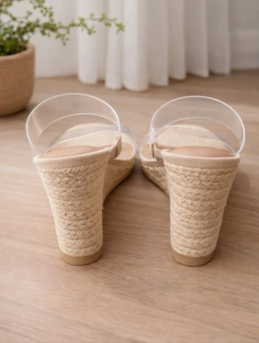 Espadrille Wedge Platform Sandals ~ Size 8.5